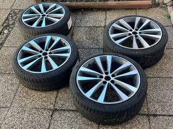 Originál 19 ky Jaguar XE S disky so zimnými pneu Pirelli. - 7