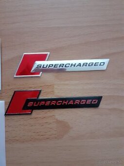 Znak Audi S line V6T Supercharged - 7