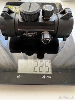 Kolimator 3x44 a 1x40 red dot Diana - 7