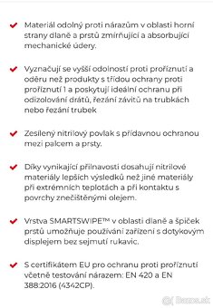 profesionálne pracovné Milwaukee a R-Flex rukavice 20 ks - 7