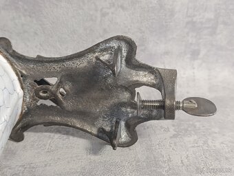 Krásný velmi styrá mlynček IDA se smaltom, dekoracia,sbierka - 7