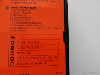 Gola sada 1/4" - nová - 7