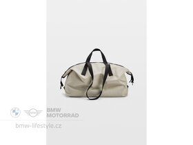 BMW Dufflebag béžová cestovná taška - 7