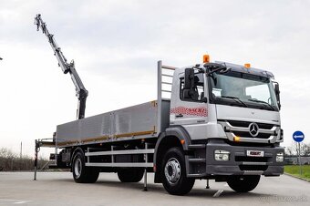 MERCEDES AXOR 1829 VALNÍK + HYDRAULICKÁ RUKA TOP STAV EU5 - 7