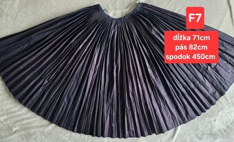 Stary kroj FARBIARSKE SUKNE indigo - 7