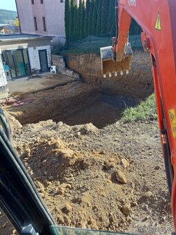 Minibager vykopove zemne prace kontajner kladivo - 7