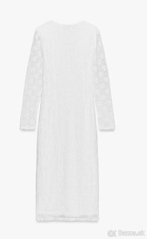 Háčkované midi šaty - 7