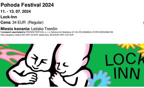POHODA festival 2024 - rodinný baliček vstupenek - 7