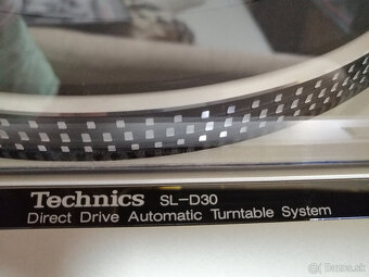 REZERVOVANÉ -TECHNICS SL-D30 Direct Drive Fully Autom Turnta - 7