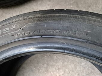 235/45 r18 letné 2 ks HANKOOK dezén 6,3 mm DOT2018 - 7