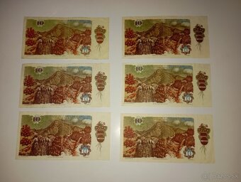 BANKOVKY 10 KČS 1986, VČETNĚ VZÁCNĚJŠÍCH VYŠŠÍCH SÉRIÍ - 7