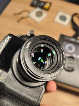 Panasonic Lumix GH4 + objektív Lumix 42,5mm - 7