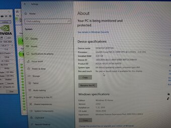 Fujitsu W410, i5, 8GB RAM, NVIDIA Quadro 2000 - 7