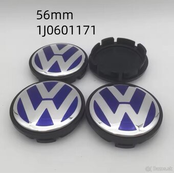 VW stredové krytky, pukličky, puklice - 7