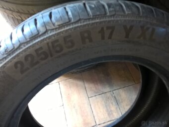2 ks LETNÉ 225/55 R17 101Y XL BARUM Bravuris7 mm LEN 25€/kus - 7