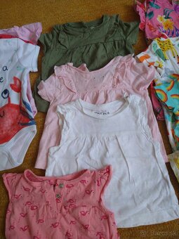 Balík letného oblečenia pre dievčatko veľ. 62/68 - 7