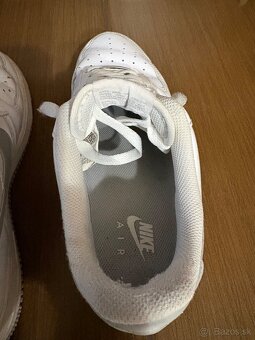 NIKE Airforce 1 - bielo/sivá - 7