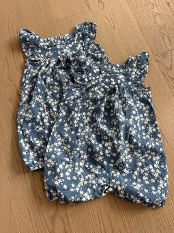 veľký balík letného oblečenia pre dvojičky 74-80 - 7