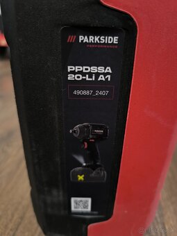 Parkside ppdssa 20-li a1 ( rázový uťahovák ) 600NM - 7