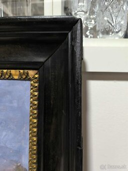 Ferenc Olgyay - stará olejomaľba na plátne - 7