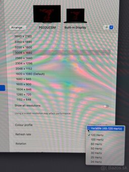 ASUS ROG Swift OLED PG32UCDM (4K, 240Hz) - Top Stav / Záruka - 7