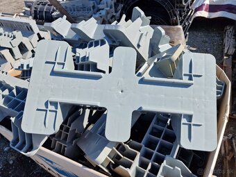 Plastove Debnenie patiek stlpov pásov - 7