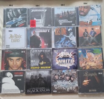 Rap CD Slovenské a zahraničné. - 7