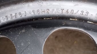 16"5x112 ET 40....205/55 R16 Škoda, VW, Audi,Seat, zimná s - 7