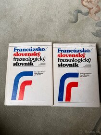 Francúzsko slovenský frazeologický slovník 2 diely - 7