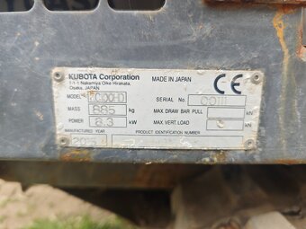 Minidumper pásový dumper Kubota KC100 HD 560m.h r.v2015 - 7
