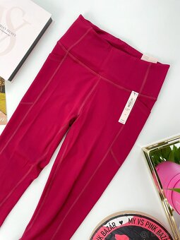 Victoria’s Secret bordove leginy S - 7