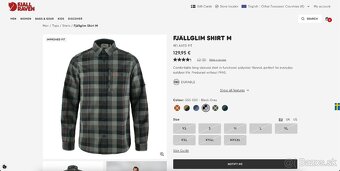 Outdoorová košeľa Fjallraven Fjallglim Shirt M - 7
