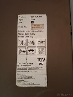 Klietka, prepravka pre psa, DOGBOX ECO4 L - 7