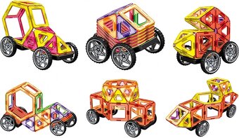 Detska magneticka stavebnica - 7