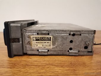 VINTAGE AUTORADIO BECKER MONTE CARLO - 7