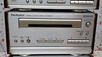 vintage rare mini hi-fi systém Technics SC-HD501 - 7