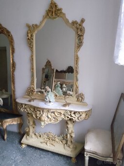 Konzola s anjelmi a zrkadlom - 7