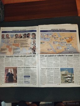 Utok na Ameriku,stare noviny - 7