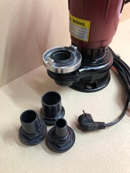 Ponorné kalové čerpadlo do žumpy s drtiacim kolesom - 7