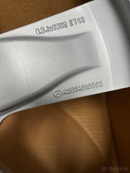 PREDAM NOVE MERCEDES E DISK ALU 18 ORG - 7