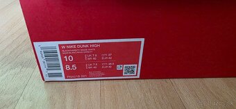 Nike Dunk High Satin Goldenrod - 7