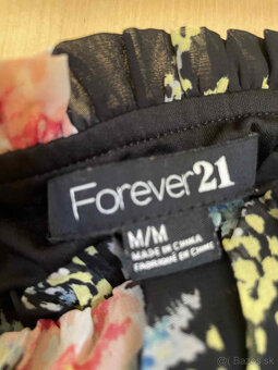 Dámske minišaty forever 21 č.M - 7