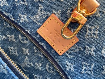 Krásná denim kabelka Onthe Go Louis Vuitton - 7