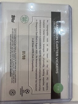 TOPPS FUTBALOVÉ KARTIČKY LIMITOVANÉ KARTY ZBERATEĽSKÉ - 7