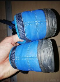 Detské tmavomodré botasky. - 7