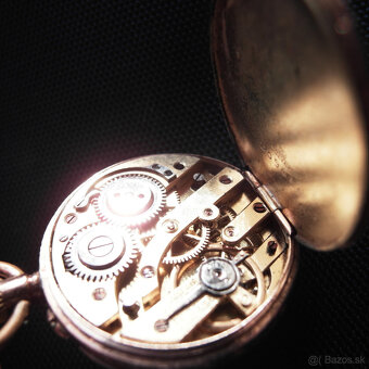 Vreckové hodinky zlato 9K - 7