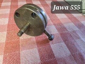 Jawa 550/555 a 05 kľukový hriadeľ - 7