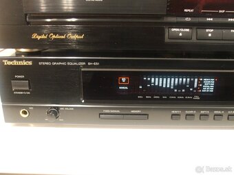MIDI HiFi graficky equalizer TECHNICS SH-E51 vyr.Japan =ae34 - 7