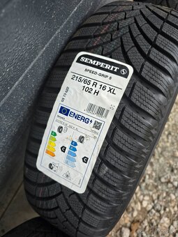 Nová Zimná Sada Vw T5,T6 215/65 R16 Semperit - 7