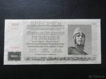 Vzácnejšie bankovky, rôzne obdobia 3 - 7